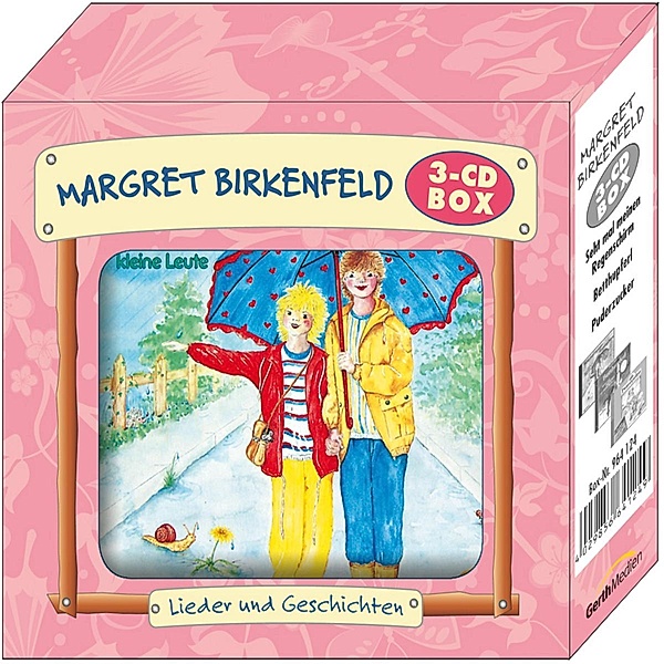 Die Margret Birkenfeld Box 2: Regenschirm / Betthupfer / Puderzucker, 3 Audio-CD Die Margret-Birkenfeld-Box 2