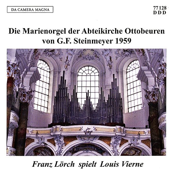 Die Marienorgel Der Abteikirche Ottobeuren, Franz Lörch
