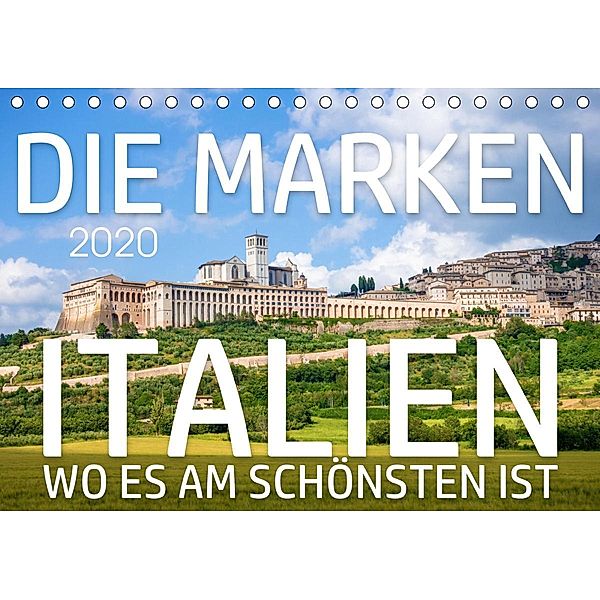 Die Marken - Italien wo es am schönsten ist (Tischkalender 2020 DIN A5 quer), Markus Gann