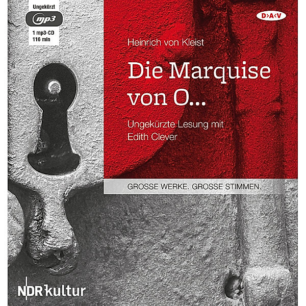 Die Marquise von O,1 Audio-CD, 1 MP3, Heinrich von Kleist