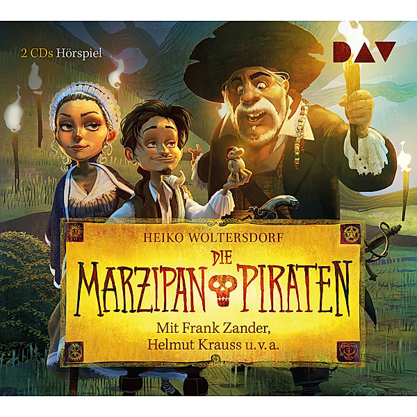 Die Marzipanpiraten,2 Audio-CDs, Heiko Woltersdorf