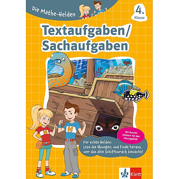 Die Mathe-Helden / Klett Textaufgaben / Sachaufgaben 4. Klasse