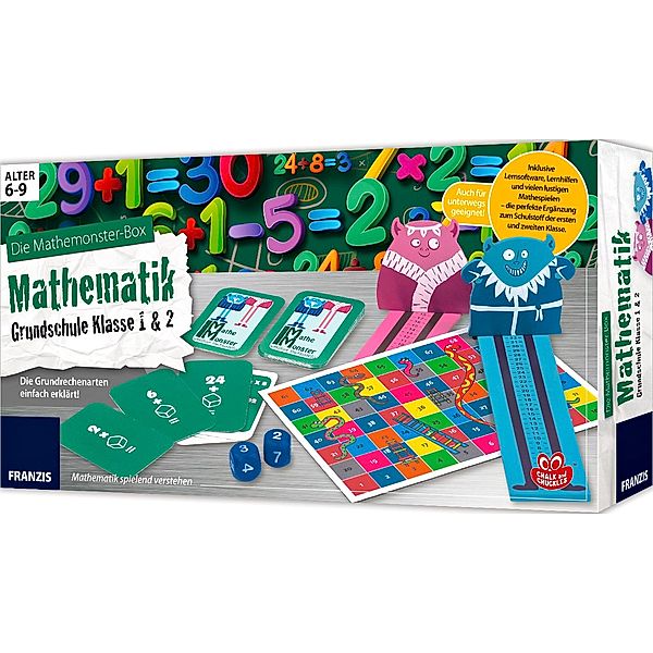 Die Mathemonster-Box: Mathematik Grundschule Klasse 1 & 2, Tina Herold