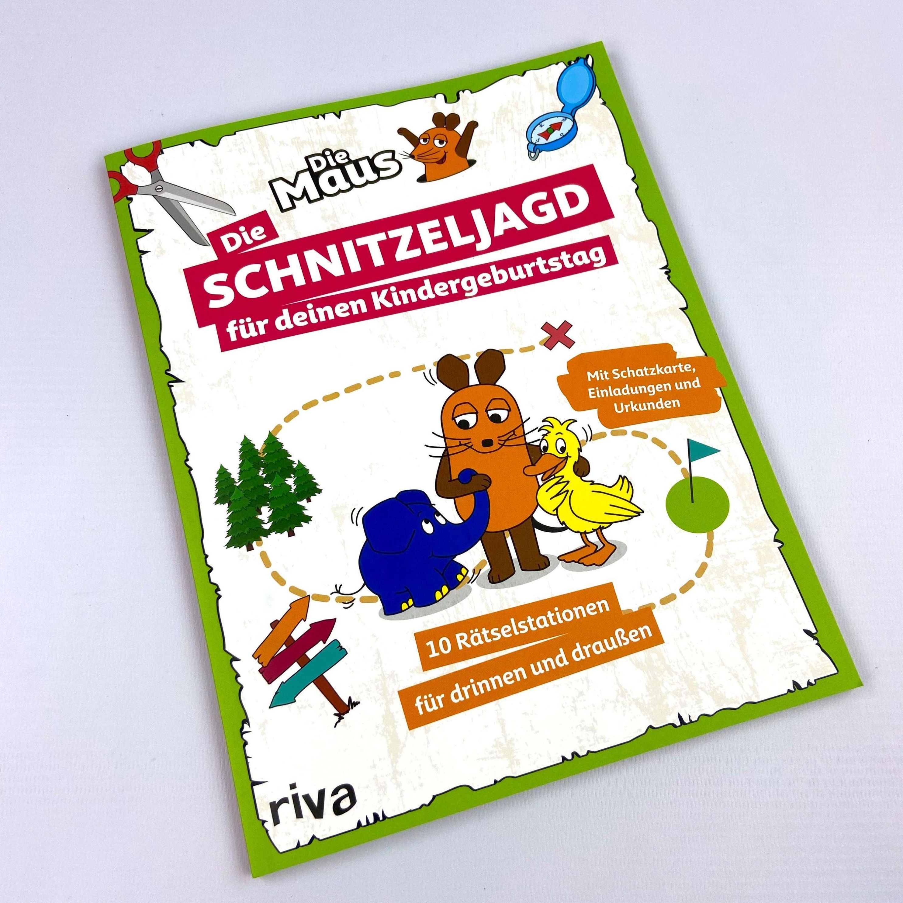 Die Maus - Die Schatzsuche Schnitzeljagd für deinen Kindergeburtstag Buch  jetzt online bei Weltbild.ch bestellen