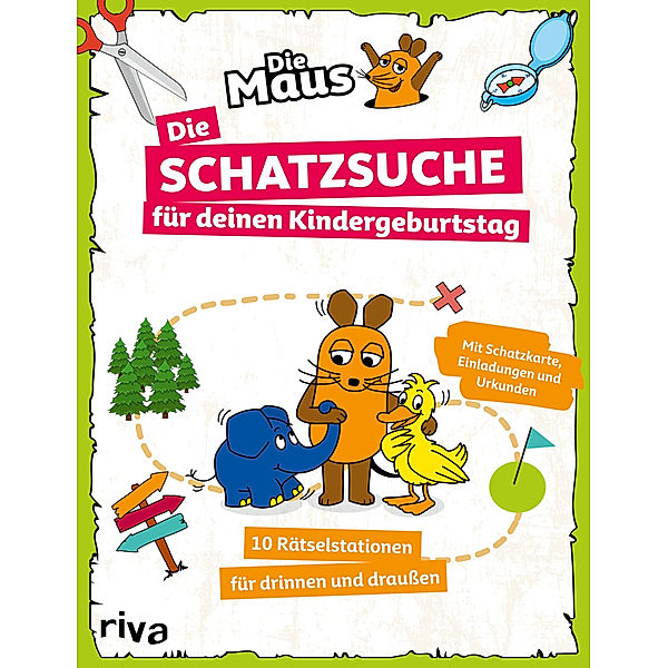 Die Maus - Die Schatzsuche/Schnitzeljagd für deinen Kindergeburtstag