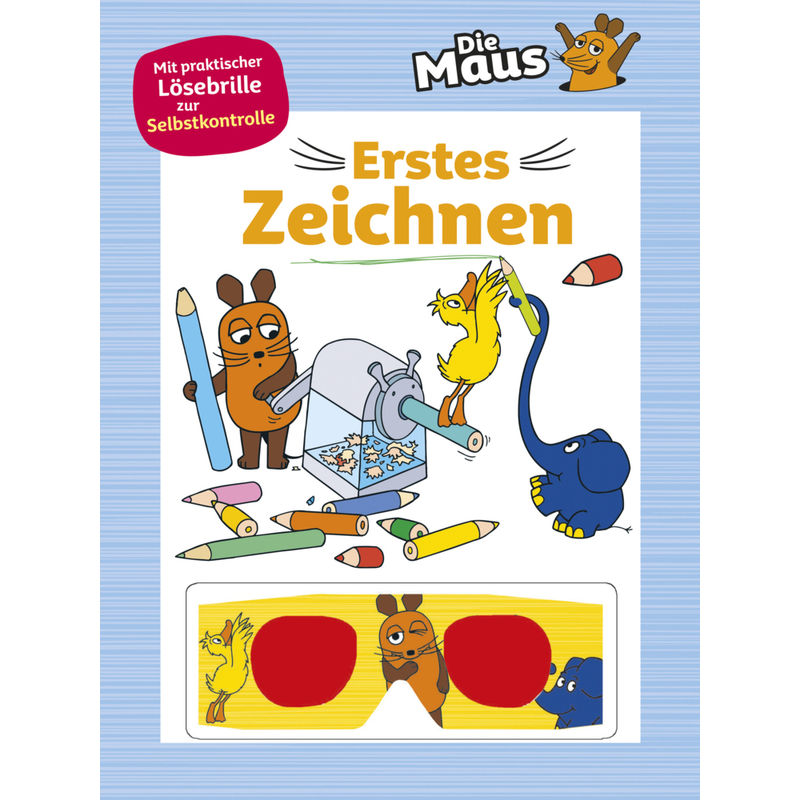 Image of Die Maus - Erstes Zeichnen (Die Sendung Mit Der Maus) - Schwager & Steinlein Verlag, Kartoniert (TB)