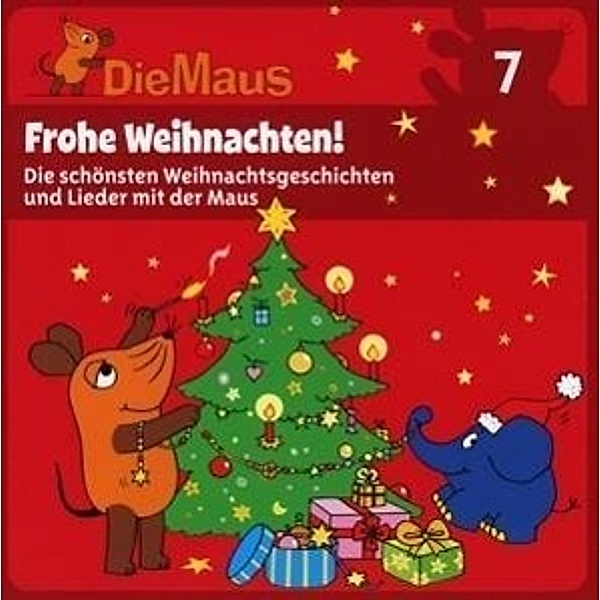 Die Maus - Frohe Weihnachten, 1 Audio-CD, Die Maus