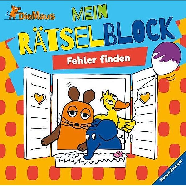 Die Maus Mein Rätselblock Fehler finden; .