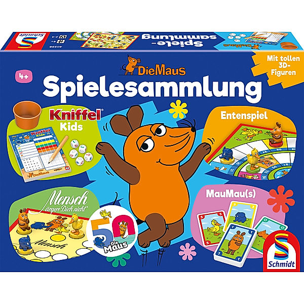 SCHMIDT SPIELE Die Maus (Spielesammlung)