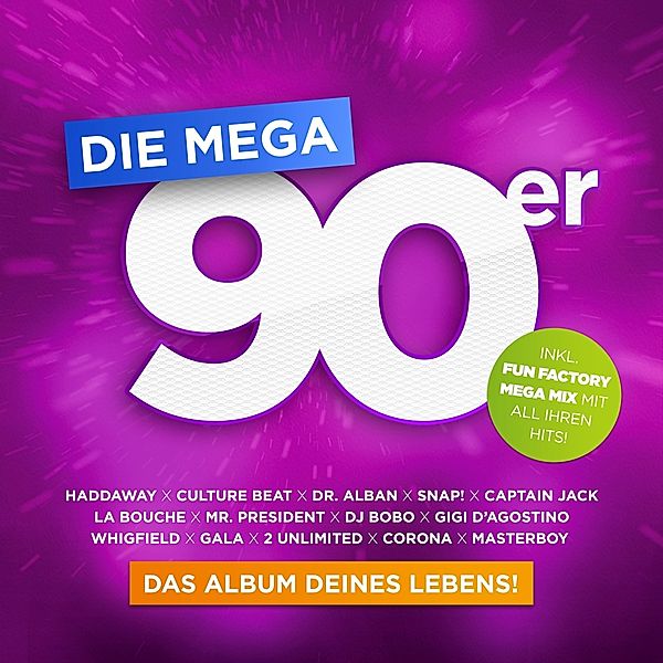 Die Mega 90er-Das Album Deines Lebens, Various