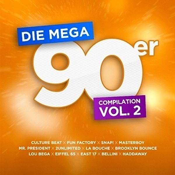 Die Mega 90er - Die offizielle Compilation Vol. 2, Various