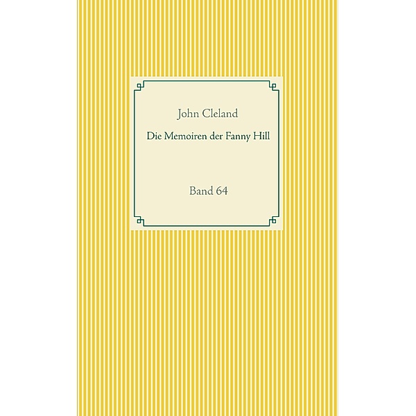Die Memoiren der Fanny Hill, John Cleland