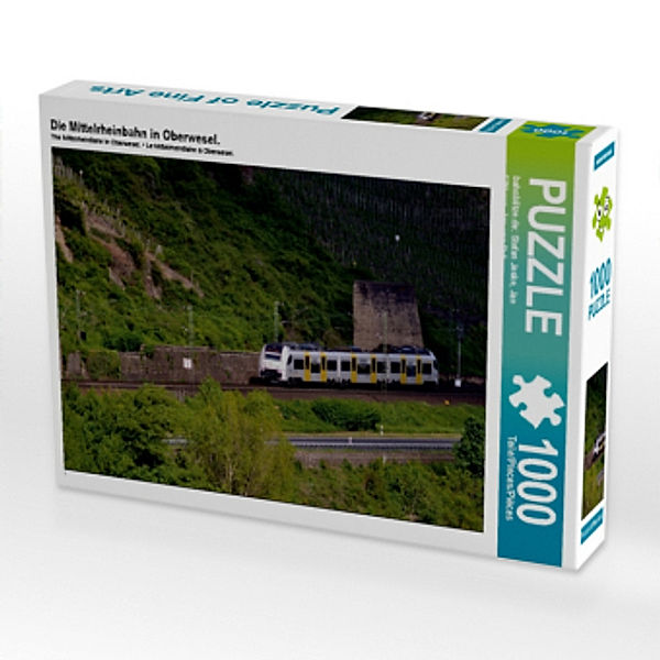 Die Mittelrheinbahn in Oberwesel. (Puzzle), Stefan Jeske, Jan Filthaus