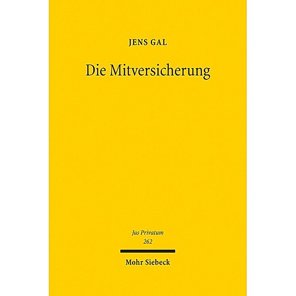 Die Mitversicherung, Jens Gal