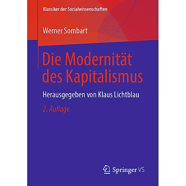 Die Modernität des Kapitalismus, Werner Sombart