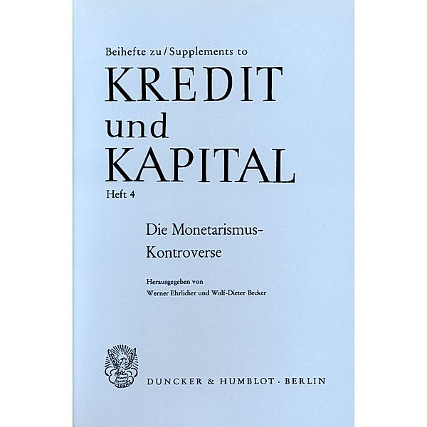 Die Monetarismus-Kontroverse.
