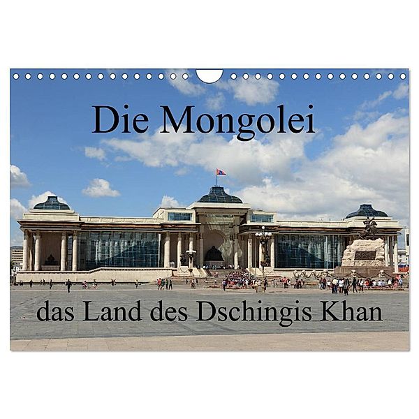 Die Mongolei das Land des Dschingis Khan (Wandkalender 2024 DIN A4 quer), CALVENDO Monatskalender, Roland Brack