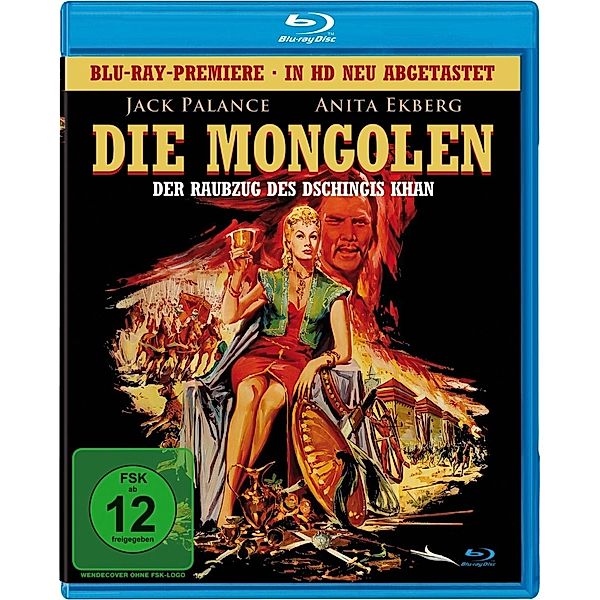 Die Mongolen-Uncut Kinofassung (remastered), Jack Palance, Anita Ekberg, Antonella Lualdi