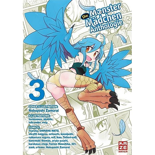 Die Monster Mädchen Anthology / Monster Mädchen Anthologie Bd.3, Okayado u.a.