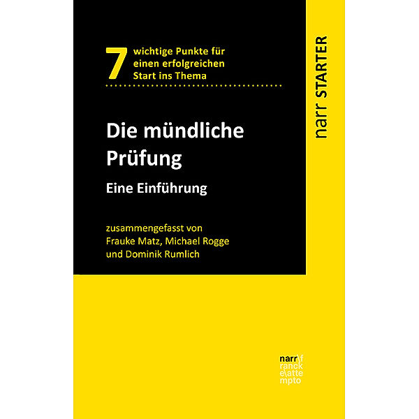 Die mündliche Prüfung, Frauke Matz, Michael Rogge, Dominik Rumlich