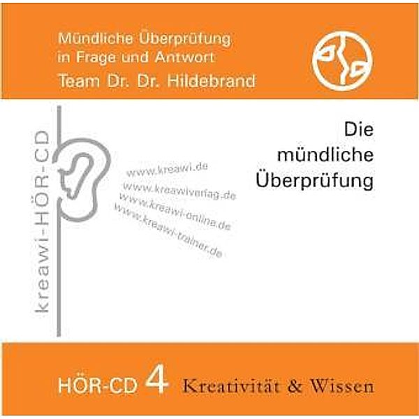 Die mündliche Überprüfung, 1 Audio-CD, Hartmut Hildebrand