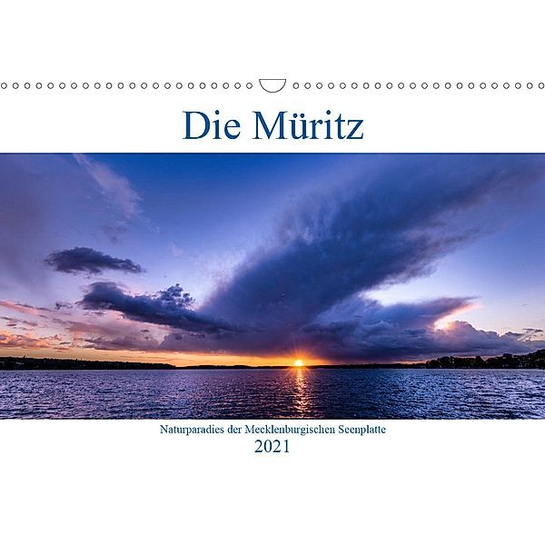 Die Müritz - Naturparadies der Mecklenburgischen Seenplatte (Wandkalender 2021 DIN A3 quer), André Pretzel - FotoPretzel
