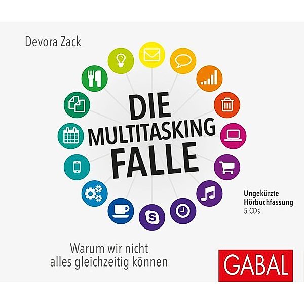 Die Multitasking-Falle,5 Audio-CD, Devora Zack