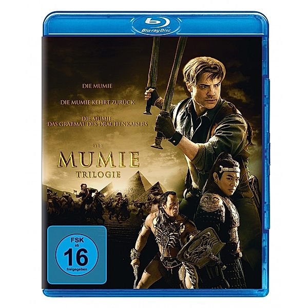 Die Mumie Trilogie BLU-RAY Box, Nina Wilcox Putnam, Richard Schayer, John L. Balderston, Stephen Sommers, Lloyd Fonvielle, Kevin Jarre, Alfred Gough, Miles Millar