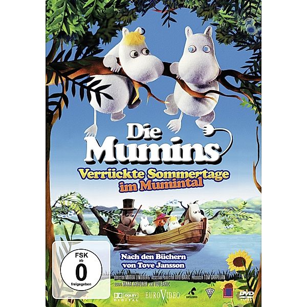 Die Mumins - Verrückte Sommertage im Mumintal, Tove Jansson