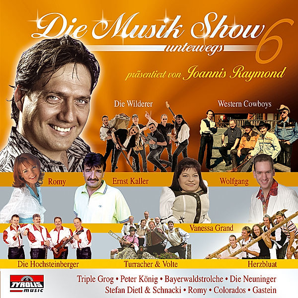 Die Musikshow unterwegs 6, Diverse Interpreten