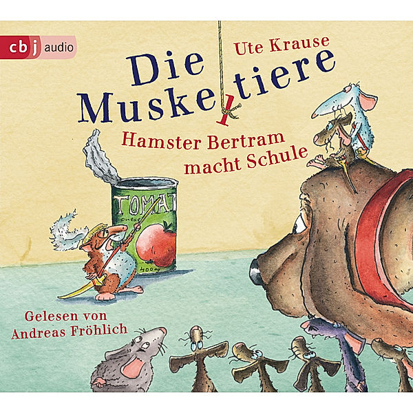 Die Muskeltiere zum Selberlesen - 5 - Hamster Bertram macht Schule, Ute Krause