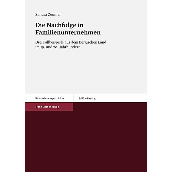 Die Nachfolge in Familienunternehmen, Sandra Zeumer