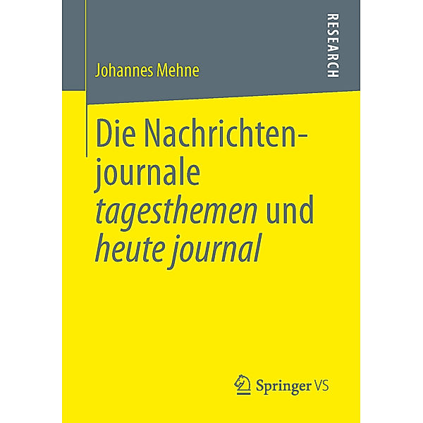 Die Nachrichtenjournale tagesthemen und heute journal, Johannes Mehne