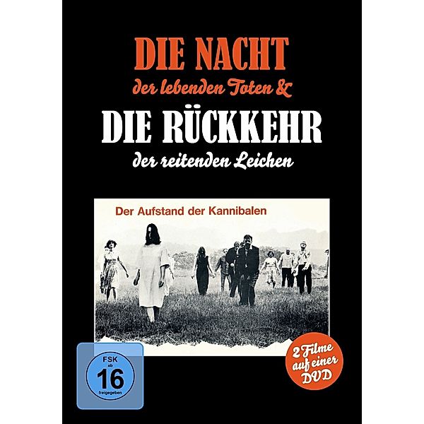 Die Nacht der lebenden Toten & Die Rückkehr der reitenden Leichen - 2 Disc DVD, Duane Jones, Judith O'Dea, Karl Hardman