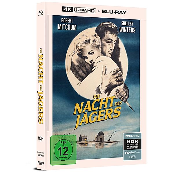 Die Nacht des Jägers - 2-Disc Limited Collector's Edition im Mediabook, Charles Laughton