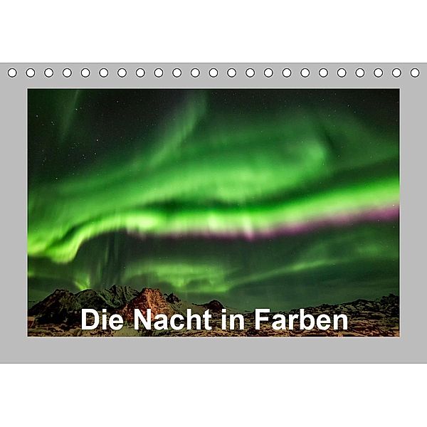 Die Nacht in Farben (Tischkalender 2021 DIN A5 quer), Änne Käfer-Naumann