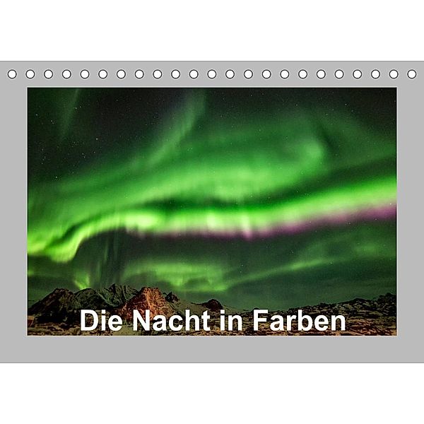 Die Nacht in Farben (Tischkalender 2023 DIN A5 quer), Änne Käfer-Naumann