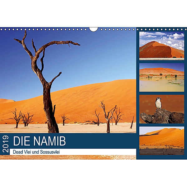 DIE NAMIB - Dead Vlei und Sossusvlei (Wandkalender 2019 DIN A3 quer), Wibke Woyke