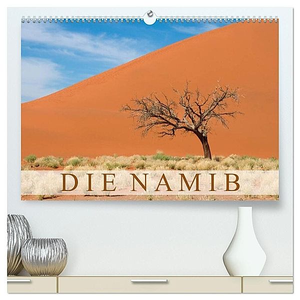 Die Namib (hochwertiger Premium Wandkalender 2024 DIN A2 quer), Kunstdruck in Hochglanz, Frauke Scholz