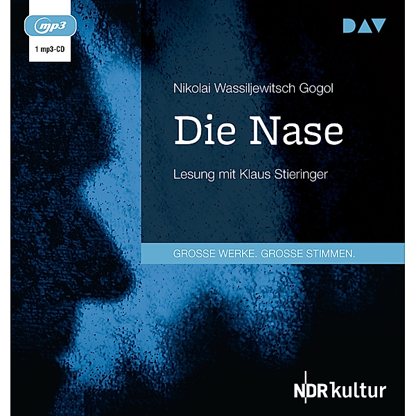 Die Nase,1 Audio-CD, 1 MP3, Nikolai Wassiljewitsch Gogol