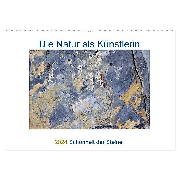 Die Natur als Künstlerin - Schönheit der Steine (Wandkalender 2024 DIN A2 quer), CALVENDO Monatskalender, Viktoria Baier