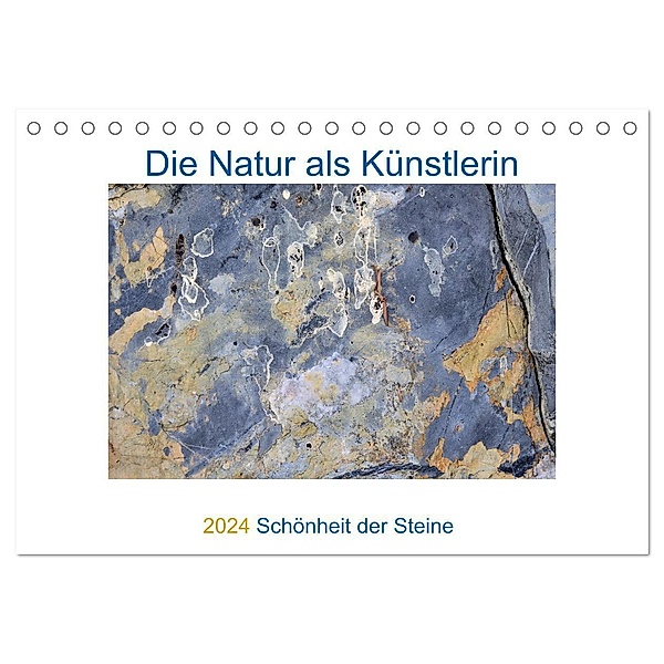 Die Natur als Künstlerin - Schönheit der Steine (Tischkalender 2024 DIN A5 quer), CALVENDO Monatskalender, Viktoria Baier
