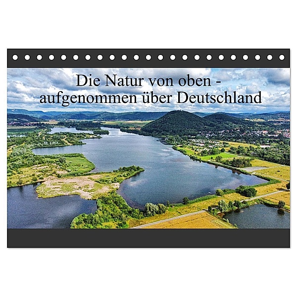 Die Natur von oben - aufgenommen über Deutschland (Tischkalender 2024 DIN A5 quer), CALVENDO Monatskalender, AIR7VIEW