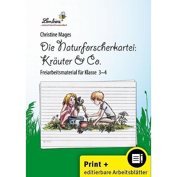 Die Naturforscher-Kartei: Kräuter & Co, m. 1 CD-ROM, Christine Mages