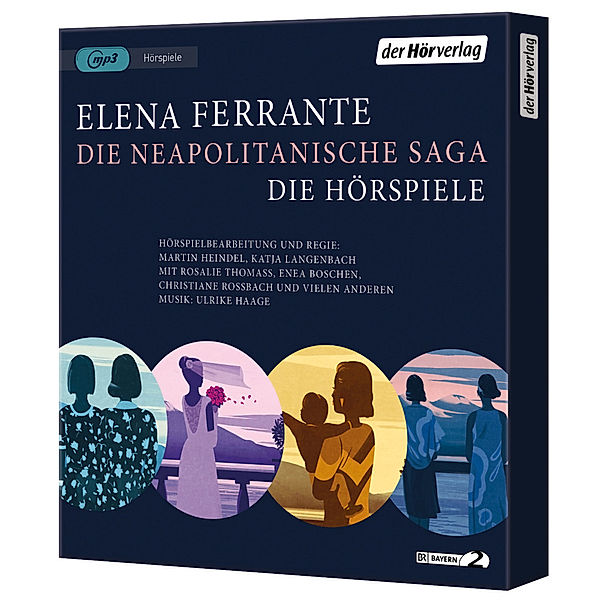 Die Neapolitanische Saga,4 Audio-CD, 4 MP3, Elena Ferrante