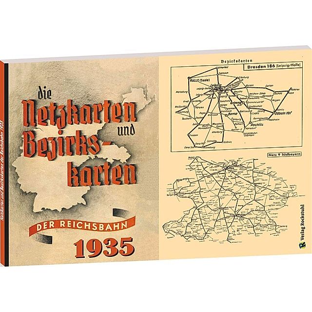 Die Netzkarten und Bezirkskarten der Deutschen Reichsbahn - Gesellschaft  DR-G 1935 Buch versandkostenfrei bei Weltbild.at bestellen