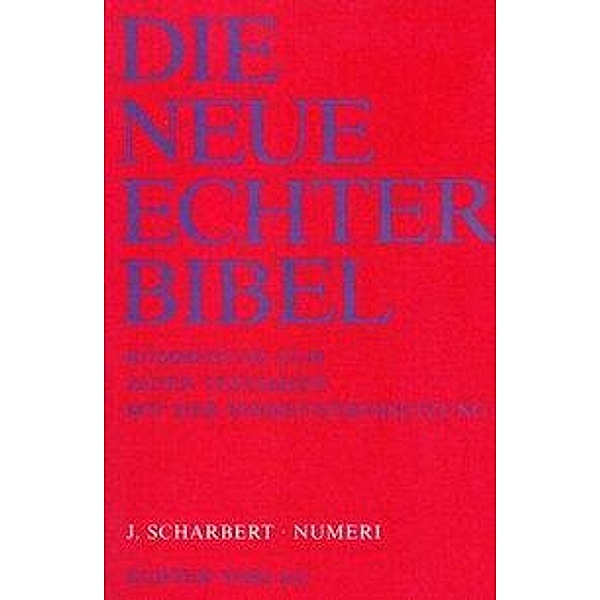 Die Neue Echter-Bibel. Altes Testament.: 27. Lieferung Neue Echter Bibel AT Lfg. 27, Josef Scharbert