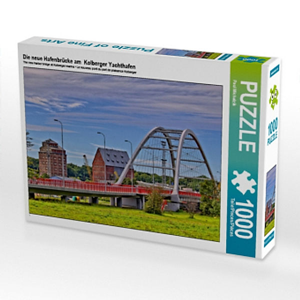 Die neue Hafenbrücke am Kolberger Yachthafen (Puzzle), Paul Michalzik
