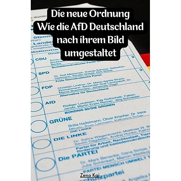 - Die neue Ordnung: Wie die AfD Deutschland nach ihrem Bild umgestaltet, Aziz Alchakif