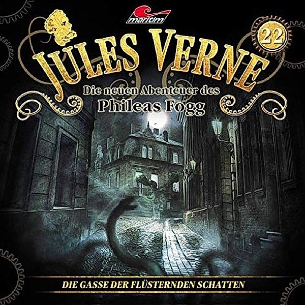 Die neuen Abenteuer des Phileas Fogg - Die Gasse der flüsternden Schatten.Tl.22,1 Audio-CD, Jules Verne